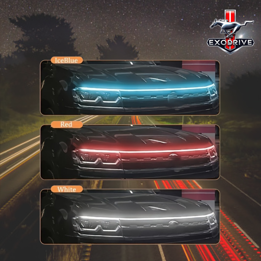 Luz LED Dinámica para Cofre: Dale Estilo y Seguridad a Tu Auto