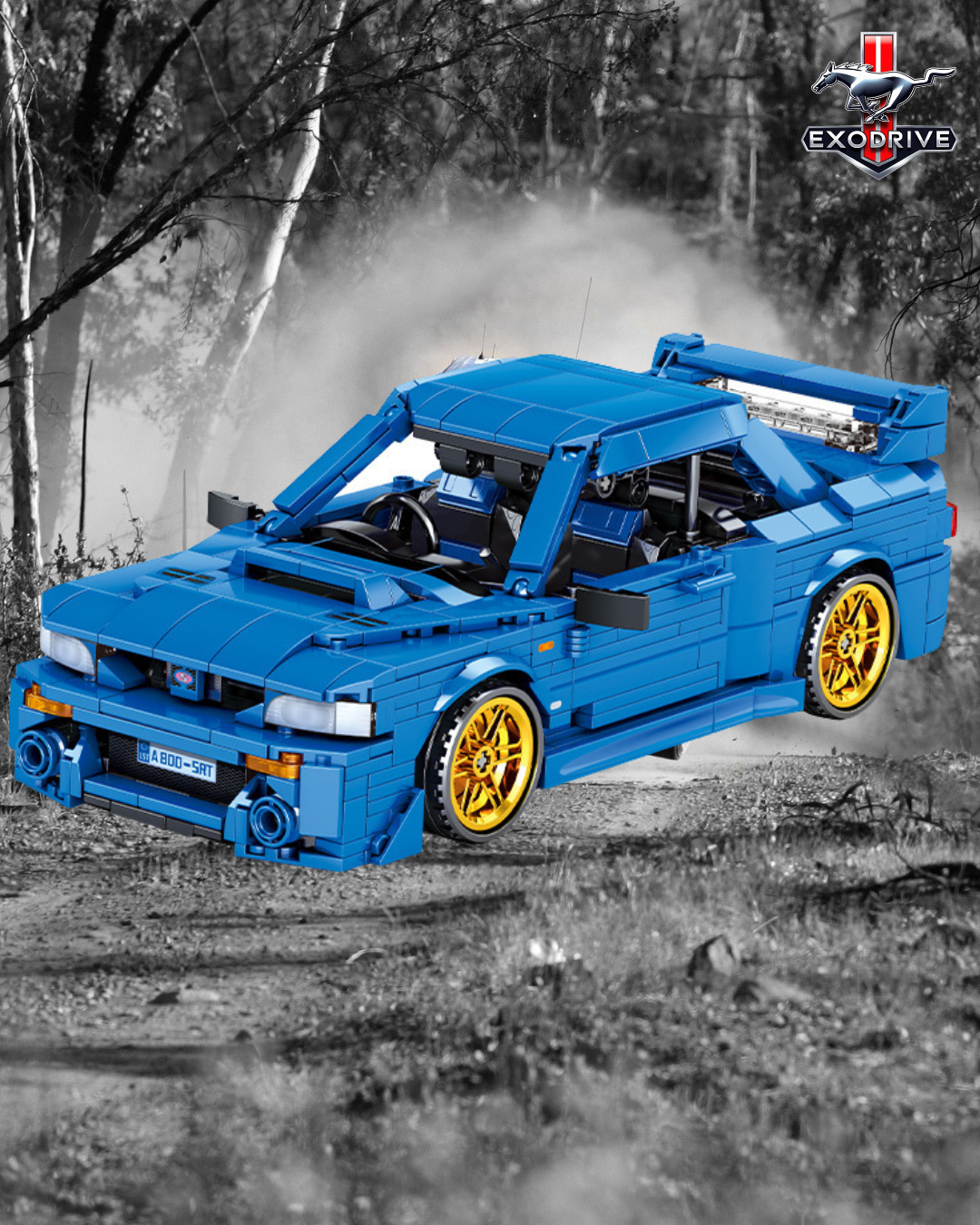 Subaru 22B STi – Building Blocks LEGO Set