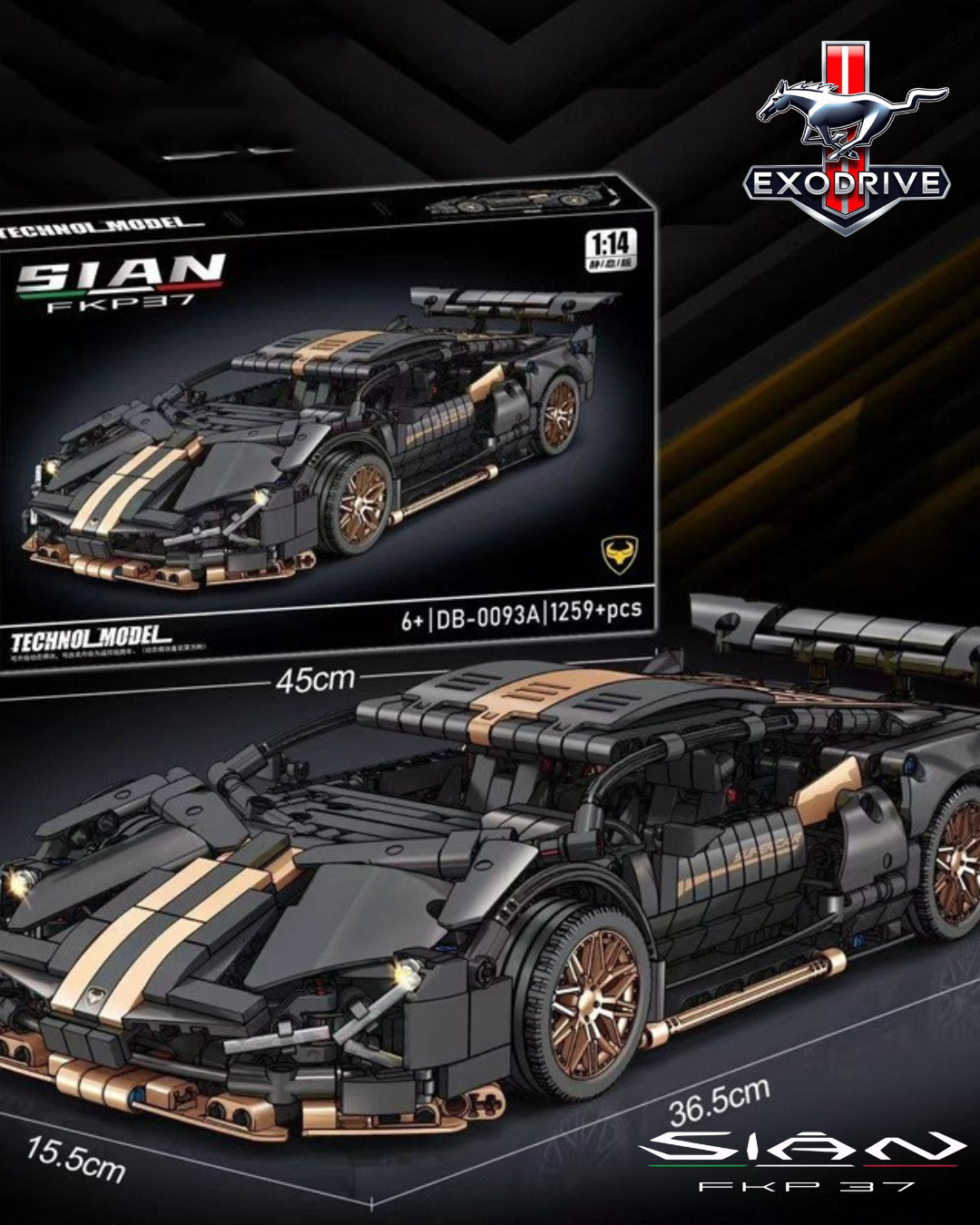 Lamborghini Sian – Building Blocks Se