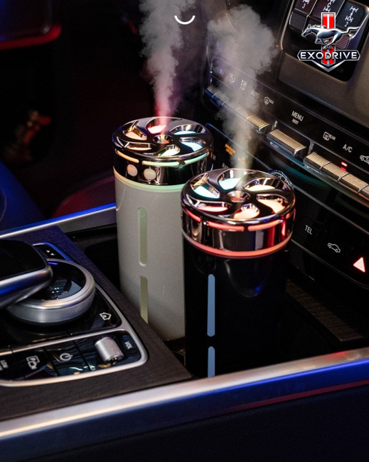 Humidificador y Difusor de Aroma para Auto con Luz Ambiental